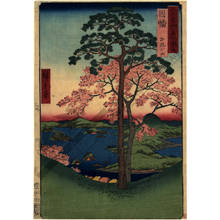 Utagawa Hiroshige: Province of Inaba: Karokoyama - Austrian Museum of Applied Arts
