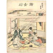 Katsushika Hokusai: Kanagawa (station 3, print 4) - Austrian Museum of Applied Arts