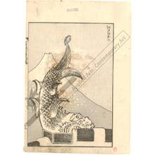 Katsushika Hokusai: Mount Fuji seen from Edo - Austrian Museum of Applied Arts