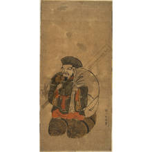羽川珍重: Lucky god Daikoku (title not original) - Austrian Museum of Applied Arts
