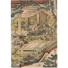Katsukawa Shuntei: Battle of Rokuhara in the Hogen/Heiji period - Austrian Museum of Applied Arts
