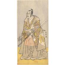勝川春章: Nakajima Kanzaemon as Ko no Moronao (title not original) - Austrian Museum of Applied Arts