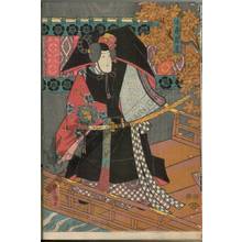 Utagawa Kunisada: Kabuki scene (title not original) - Austrian Museum of Applied Arts