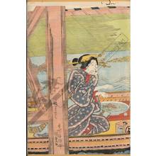 Utagawa Kunisada: Women playing ken (title not original) - Austrian Museum of Applied Arts
