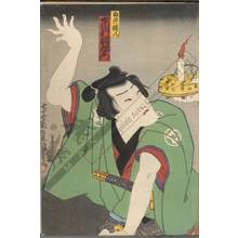 Utagawa Kunisada: Ichimura Uzaemon as Shirai Gonpachi - Austrian Museum of Applied Arts