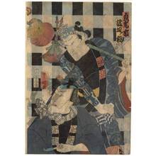 Utagawa Kunisada: Modern four heroes returning from Oyama - Austrian Museum of Applied Arts