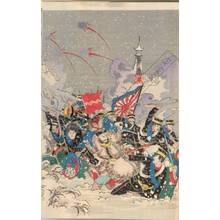 Unknown: Great attack of the 2nd brigade at Weihaiwei - Austrian Museum of Applied Arts