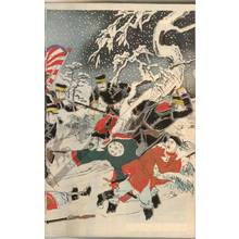 Watanabe Nobukazu: The great battle of our 2nd army near Newchwang - Austrian Museum of Applied Arts