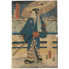 Utagawa Kunisada: Yari no Gonza - Austrian Museum of Applied Arts