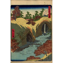 Utagawa Hiroshige II: Number 14: Takino river at Oji - Austrian Museum of Applied Arts