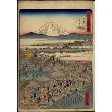 Utagawa Hiroshige II: Number 1: The fish market at the Nihon bridge - Austrian Museum of Applied Arts