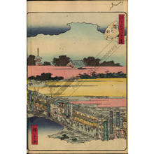 Utagawa Hiroshige II: Number 20: Saruwaka district - Austrian Museum of Applied Arts