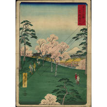 Utagawa Hiroshige: Asukayama in the eastern capital - Austrian Museum of Applied Arts