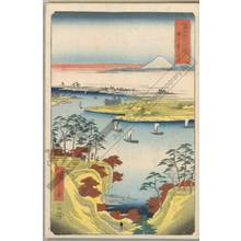 Utagawa Hiroshige: Tone river at Konodai - Austrian Museum of Applied Arts
