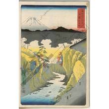 Utagawa Hiroshige: Inume pass in the province of Kai - Austrian Museum of Applied Arts