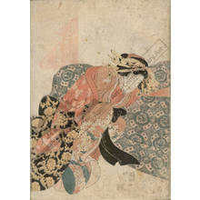 Utagawa Kunisada: Courtesan Makinoo from the Okamoto house on Kyo street in New Yoshiwara - Austrian Museum of Applied Arts