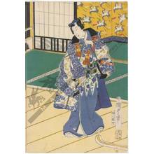 Utagawa Kunisada II: Suma bay - Austrian Museum of Applied Arts