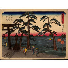Utagawa Hiroshige: Print 26: Kakegawa (Station 26) - Austrian Museum of Applied Arts