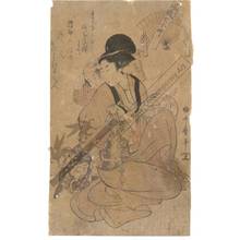 喜多川歌麿: Woman with child (title not original) - Austrian Museum of Applied Arts