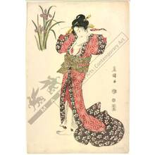 Japanese Print "Doing the hair (title not original)" by Utagawa Toyokuni I, 歌川豊国 (Utagawa Toyokuni I)