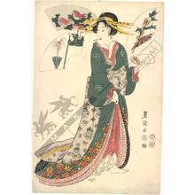 Utagawa Toyokuni I: Snake (title not original) - Austrian Museum of Applied Arts
