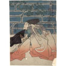 Utagawa Kunisada: Ichikawa Ebizo as Momonoi Wakasanosuke - Austrian Museum of Applied Arts