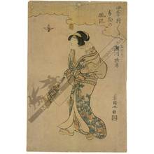 Utagawa Toyokuni I: Segawa Roko as nurse - Austrian Museum of Applied Arts