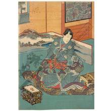 Utagawa Kunisada: The fragrance of the spring and the sound of the koto - Austrian Museum of Applied Arts