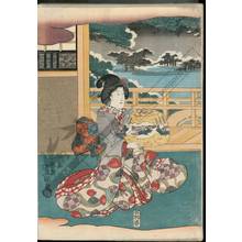 Utagawa Kunisada: Winter’s day (title not original) - Austrian Museum of Applied Arts