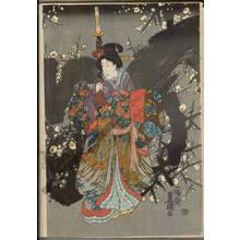 Utagawa Kunisada: Entertainments in the garden - Austrian Museum of Applied Arts