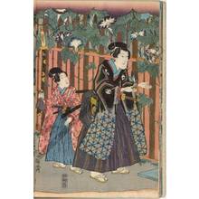 Utagawa Kunisada: Evening faces (title not original) - Austrian Museum of Applied Arts