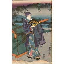Utagawa Kunisada: Evening faces (title not original) - Austrian Museum of Applied Arts