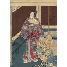 Utagawa Kunisada: Bath at Akashi - Austrian Museum of Applied Arts