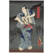 Utagawa Kunisada: Yagurashita Nizaemon - Austrian Museum of Applied Arts