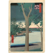 Utagawa Hiroshige: Paulownia-plantation in Akasaka - Austrian Museum of Applied Arts