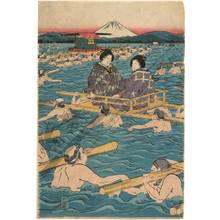Utagawa Hiroshige: Oi river - Austrian Museum of Applied Arts