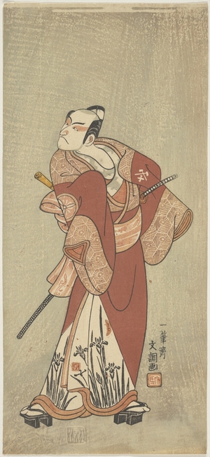 Ippitsusai Buncho: The Actor Matsumoto Koshiro 3rd in an Unidentified Role - Metropolitan Museum of Art