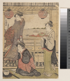 Sakuragawa Bunkyo: An Entertainment at Shinagawa - Metropolitan Museum of Art