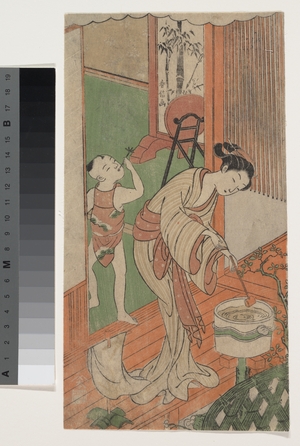 Suzuki Harunobu: On the Veranda - Metropolitan Museum of Art
