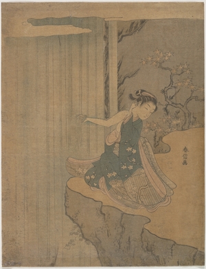 Suzuki Harunobu: Parody of the Legend of Kyoyu and Sofu - Metropolitan Museum of Art