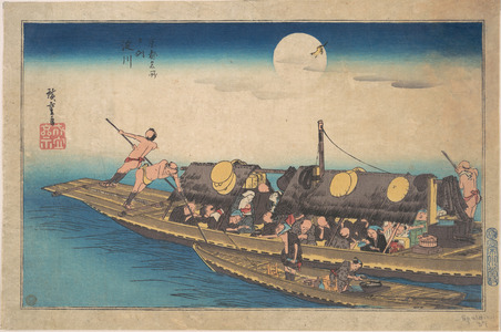 Utagawa Hiroshige: Yodogawa - Metropolitan Museum of Art
