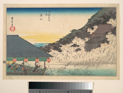 歌川広重: Kiyomizu - メトロポリタン美術館