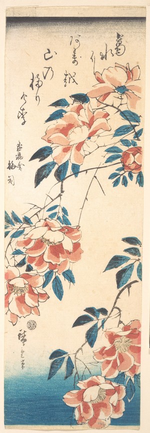 Utagawa Hiroshige: Rose - Metropolitan Museum of Art