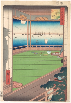 Utagawa Hiroshige: Moon Viewing Point - Metropolitan Museum of Art