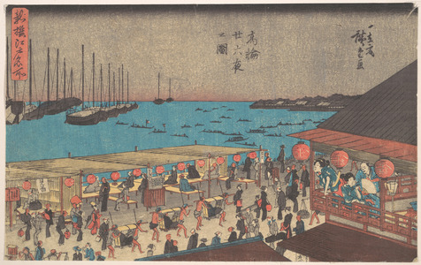 Utagawa Hiroshige: Takanawa Ni-ju-roku Ya - Metropolitan Museum of Art