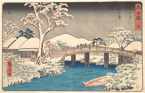 Utagawa Hiroshige: Hodogaya - Metropolitan Museum of Art