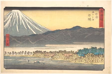 Utagawa Hiroshige: Numazu - Metropolitan Museum of Art