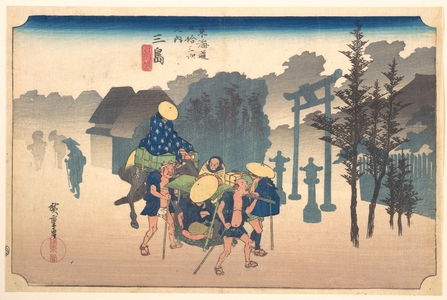Utagawa Hiroshige: Morning Mist - Metropolitan Museum of Art
