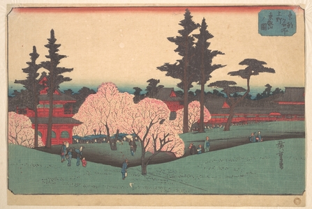 Utagawa Hiroshige: Ueno Toezan no Zu - Metropolitan Museum of Art