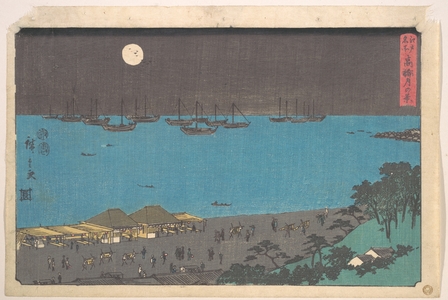 Utagawa Hiroshige: Takanawa Tsuki no Kei - Metropolitan Museum of Art